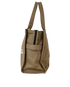 Large The Tote Bag, &pound;190, Handbags, Khaki, Canvas, Bottom view